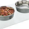 Trixie Transparante Placemat voor Voerbak – 48 × 30 cm