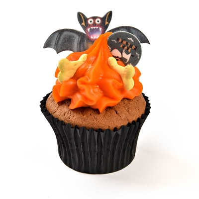 The Barking Bakery Halloween Woofin Carob met Oranje Glazuur