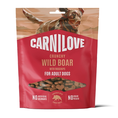 Carnilove Crunchy Wildzwijn & Rozenbottel | Hondensnacks