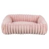 Trixie Lonni Hondenmand Ribfluweel | Roze