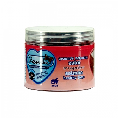 Renske Mini Hartjes Zalm | Hondensnacks