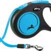 Flexi New Classic Neon Tape Rollijn | Zwart/Blauw