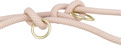 Trixie Soft Rope Verstelbare Hondenriem | Roze/Lichtroze