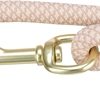 Trixie Soft Rope Verstelbare Hondenriem | Roze/Lichtroze
