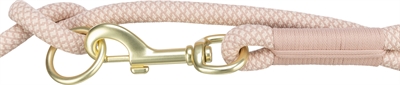 Trixie Soft Rope Verstelbare Hondenriem | Roze/Lichtroze