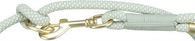 Trixie Soft Rope Verstelbare Hondenriem | Saliegroen/Mint