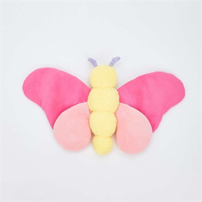 Fofos Jumbo Butterfly Pluche Hondenspeeltje | Roze