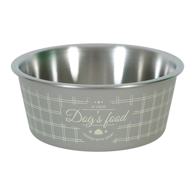 Zolux Food RVS Voerbak voor Hond | Taupe