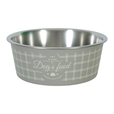 Zolux Food RVS Voerbak voor Hond | Taupe