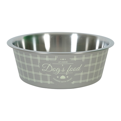 Zolux Food RVS Voerbak voor Hond | Taupe