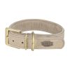 Trixie Pure Leren Hondenhalsband | Lichtgrijs