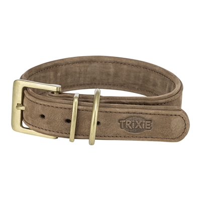 Trixie Pure Leren Hondenhalsband | Bruin