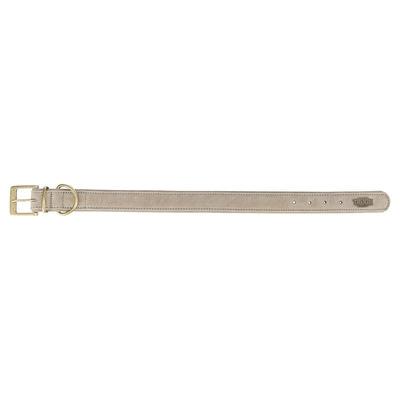 Trixie Pure Leren Hondenhalsband | Lichtgrijs