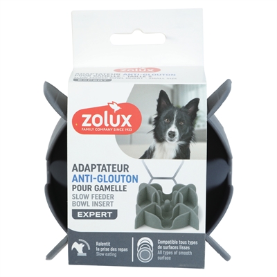 Zolux Slowfeeder Inzetstuk voor Voerbak | Grijs